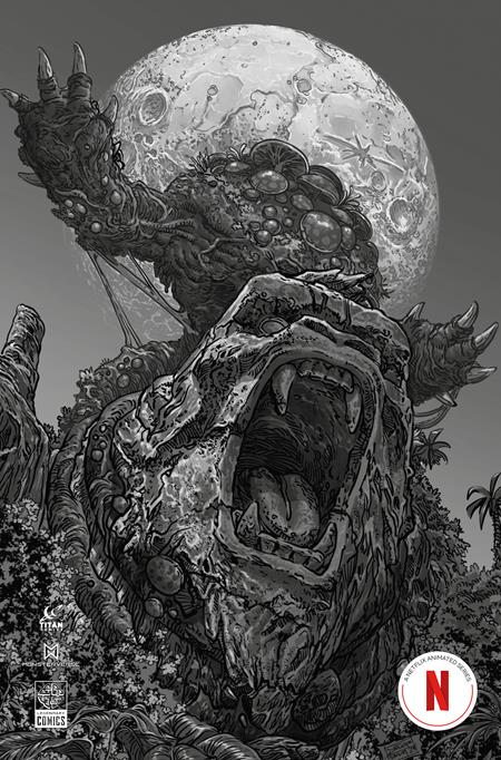 Weekly Pull list - ESCAPE FROM SKULL ISLAND #2 (OF 4) CVR D DIEGO YAPUR INKS VIRGIN VAR