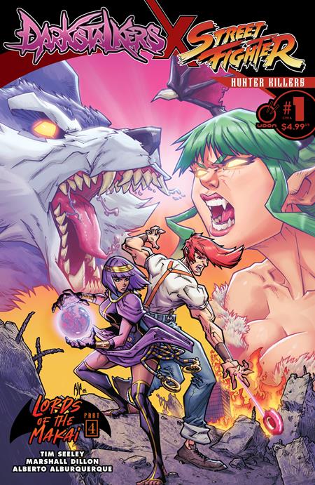  NOV200251102 | DARKSTALKERS X STREET FIGHTER HUNTER KILLERS @1 (ONE SHOT) CVR A ALBERTO ALBURQUERQUE PRE ORDER/ÖN SİPARİŞ [DEC25] | LUNAR  