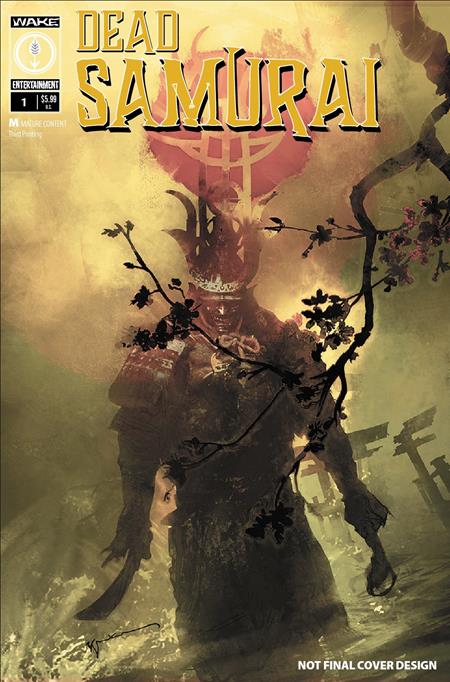 Weekly Pull list - DEAD SAMURAI #1 3RD PTG (MR) Allocations May Occur